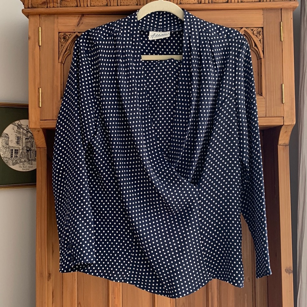 Women’s Additions Polka Dot Blouse